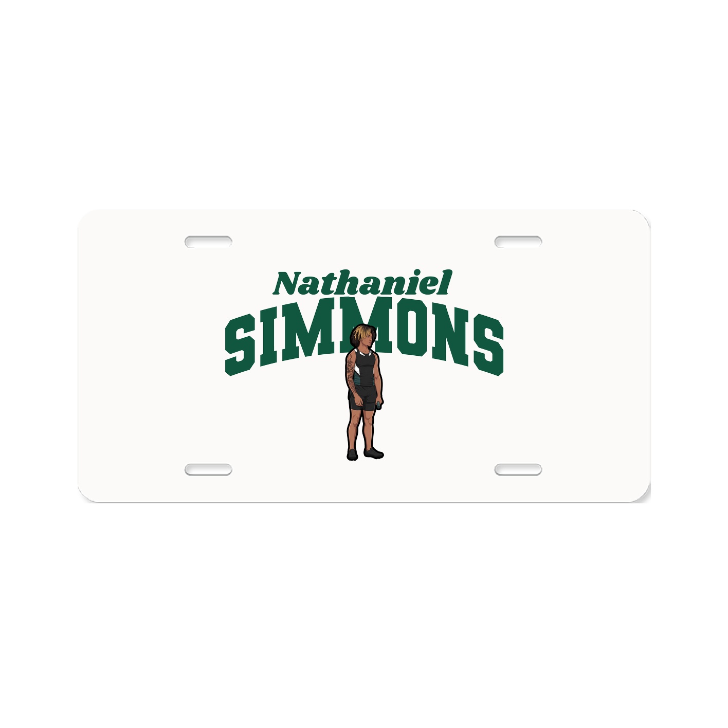 License Plate — Signature Arch in Classic