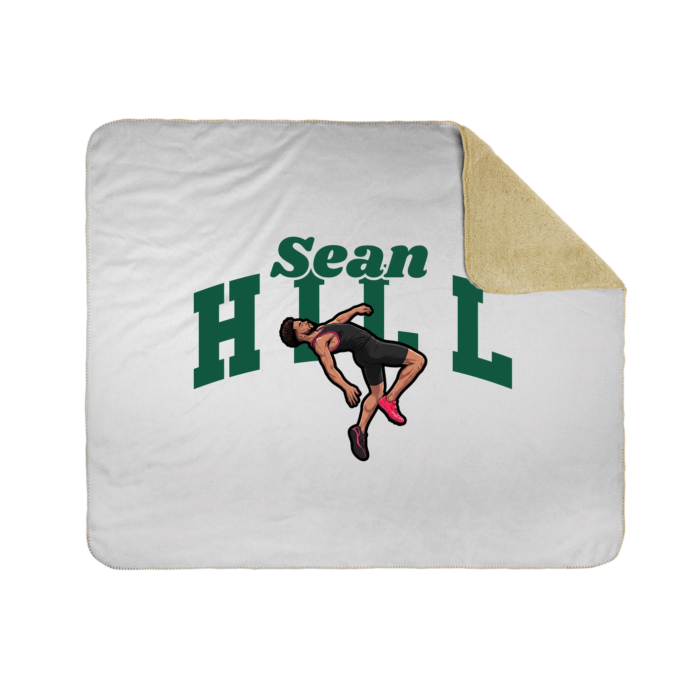 Throw Blanket — Signature Arch in White