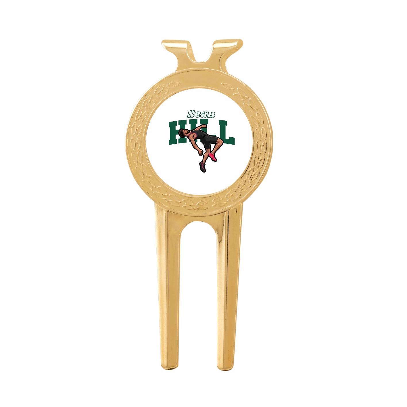 Divot Tool with Ball Marker — Name Arch in Classic