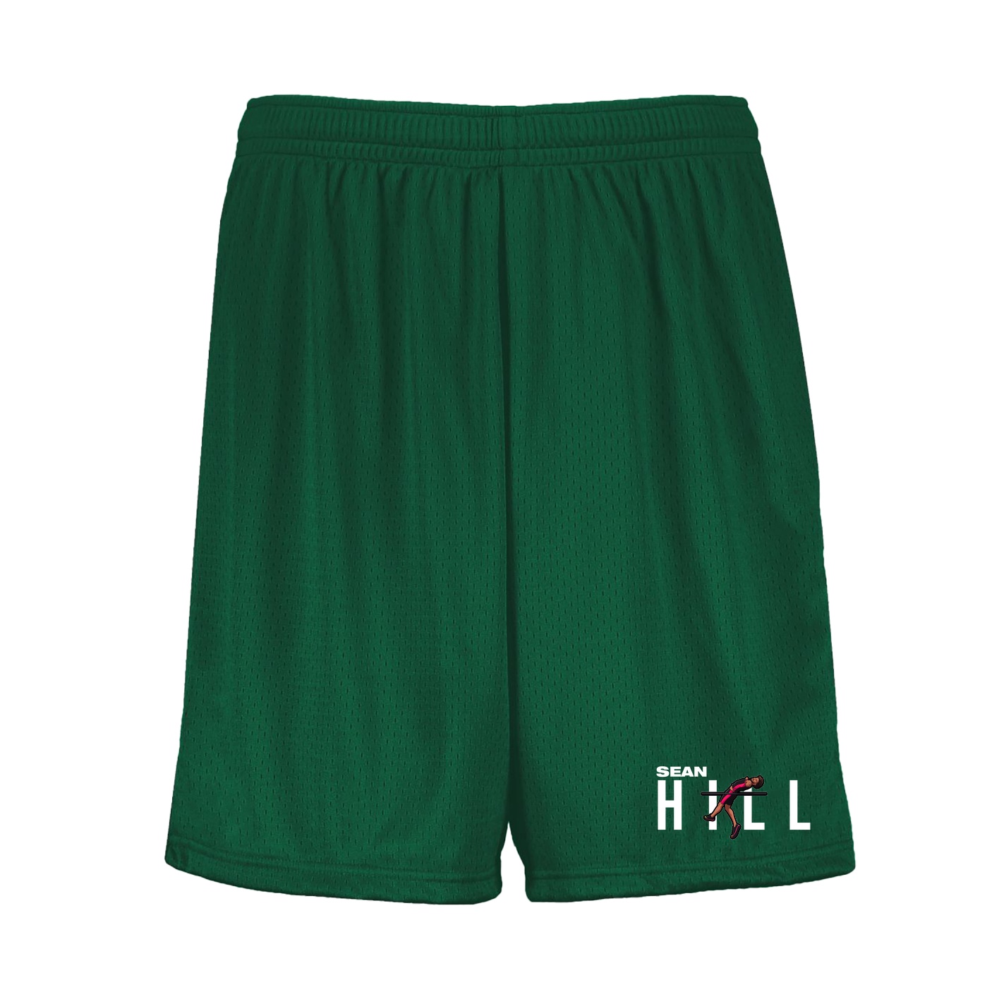 Shorts — Player Name in Green