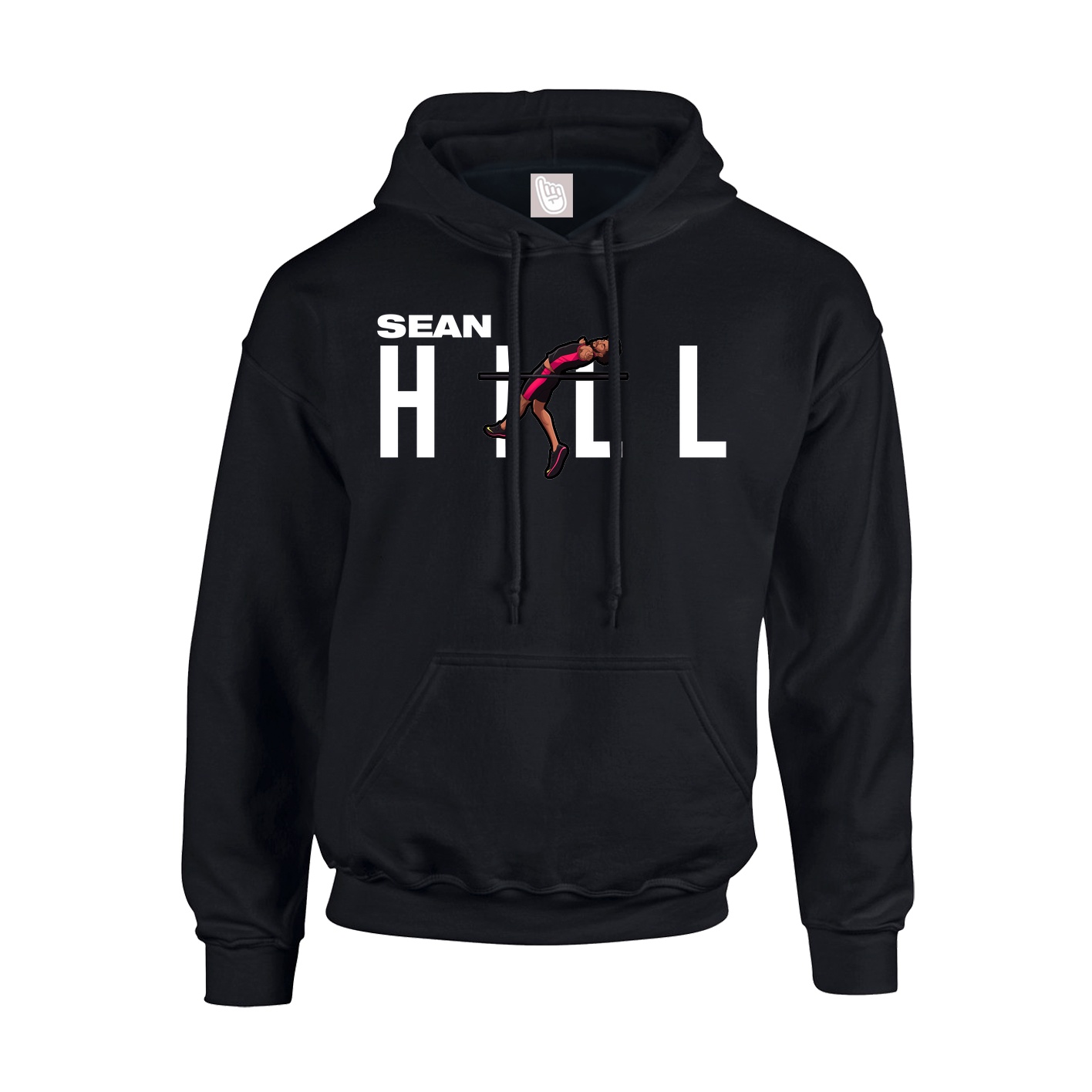 Hoodie — Player Name in Black