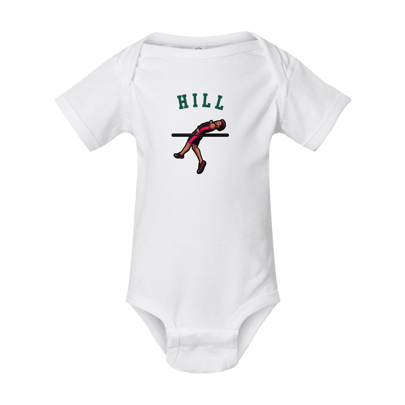 Baby Onesie — Shirsey Arch in White