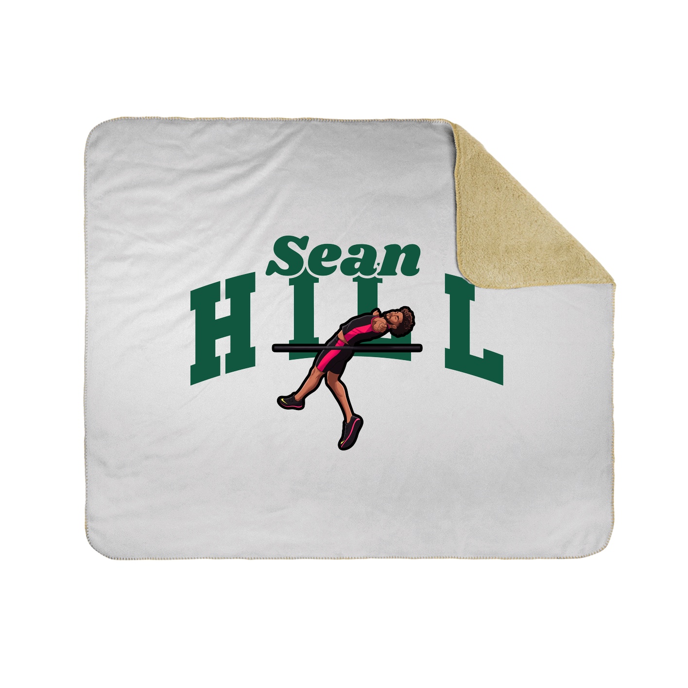 Throw Blanket — Signature Arch in White