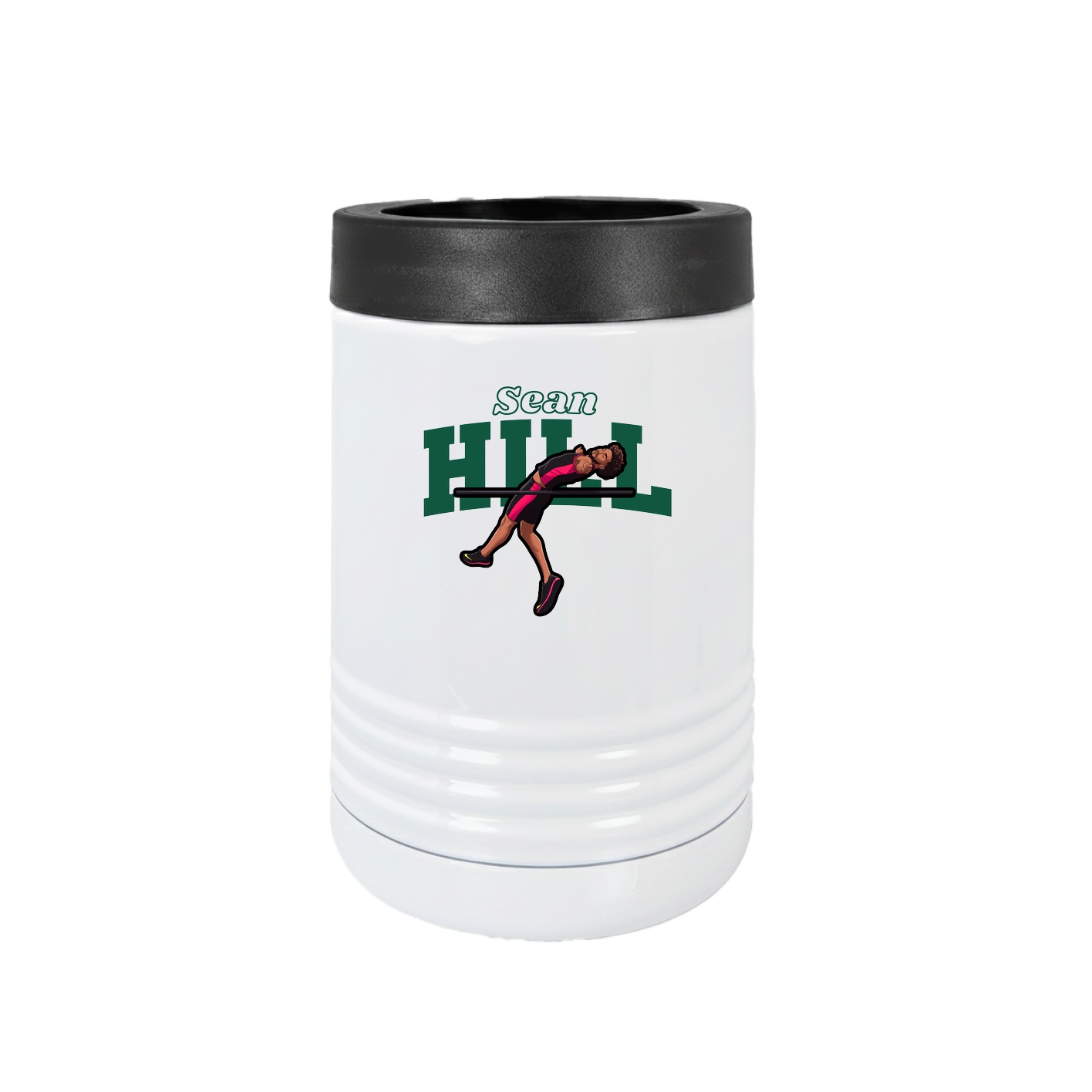 Beverage Holder — Name Arch in White