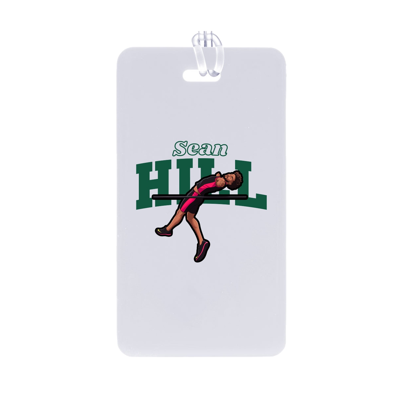 Bag Tag — Name Arch in Classic