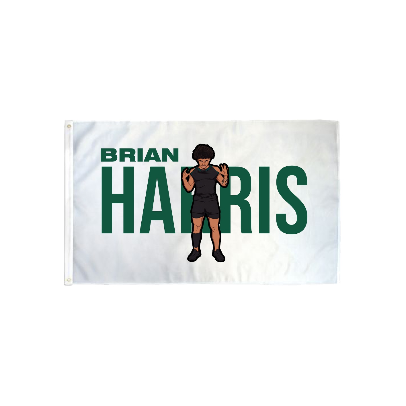 3x5 Flag — Player Name in Classic
