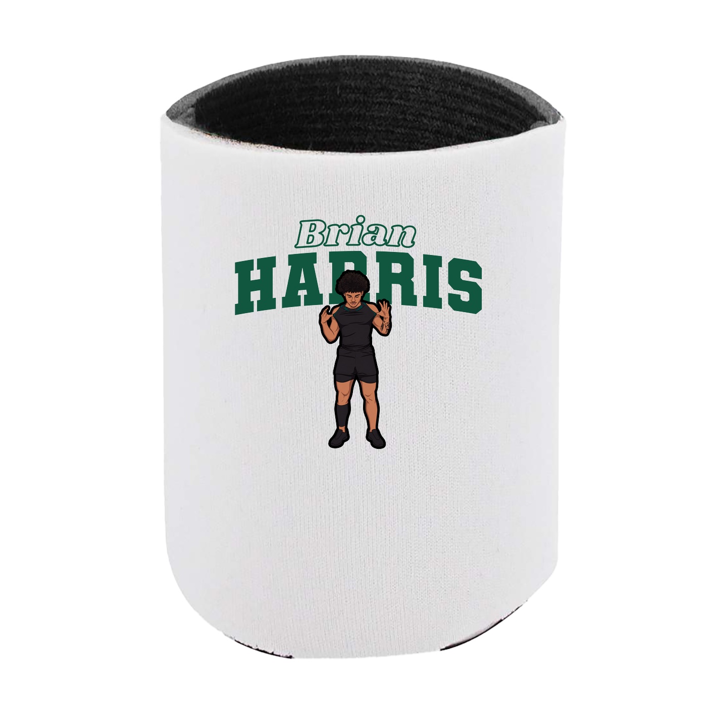 Can Holder — Name Arch in White