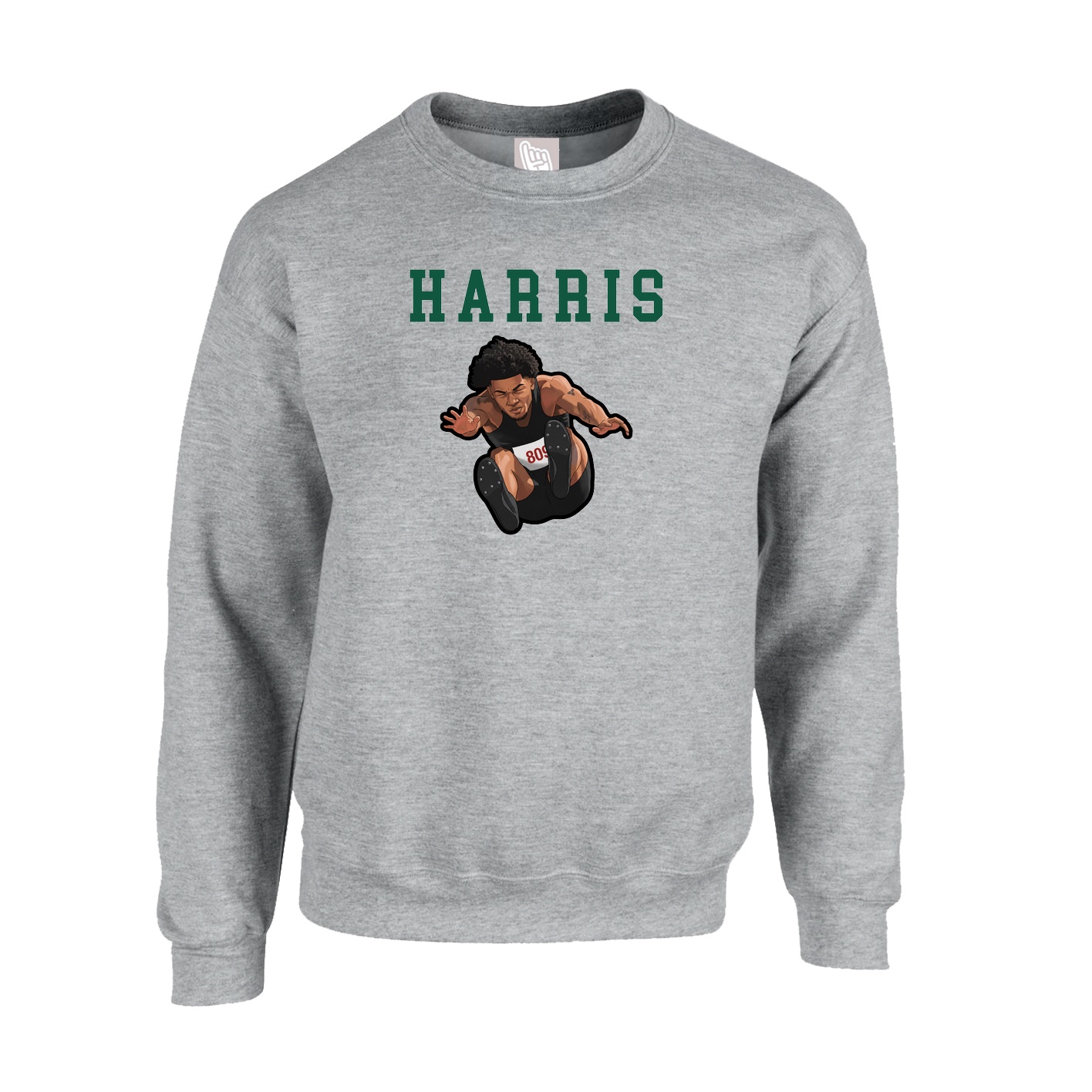 Fleece Crew — Shirsey in Grey