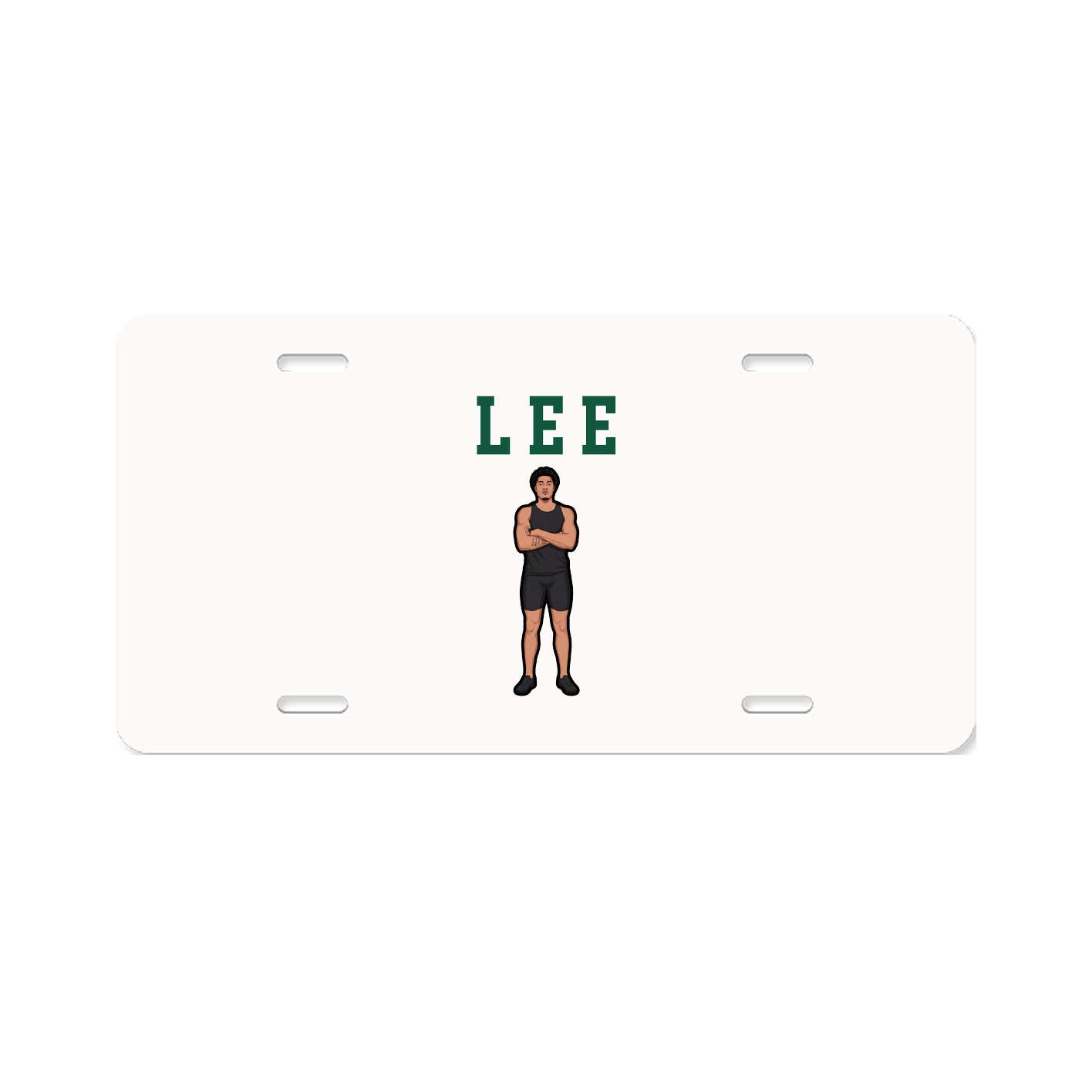 License Plate — Shirsey in Classic