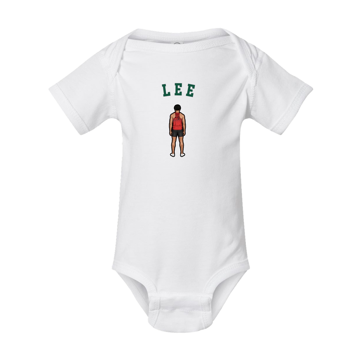 Baby Onesie — Shirsey Arch in White