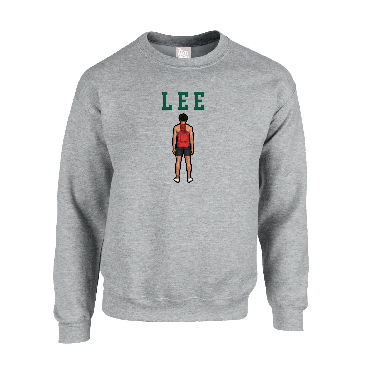 Fleece Crew — Shirsey in Grey