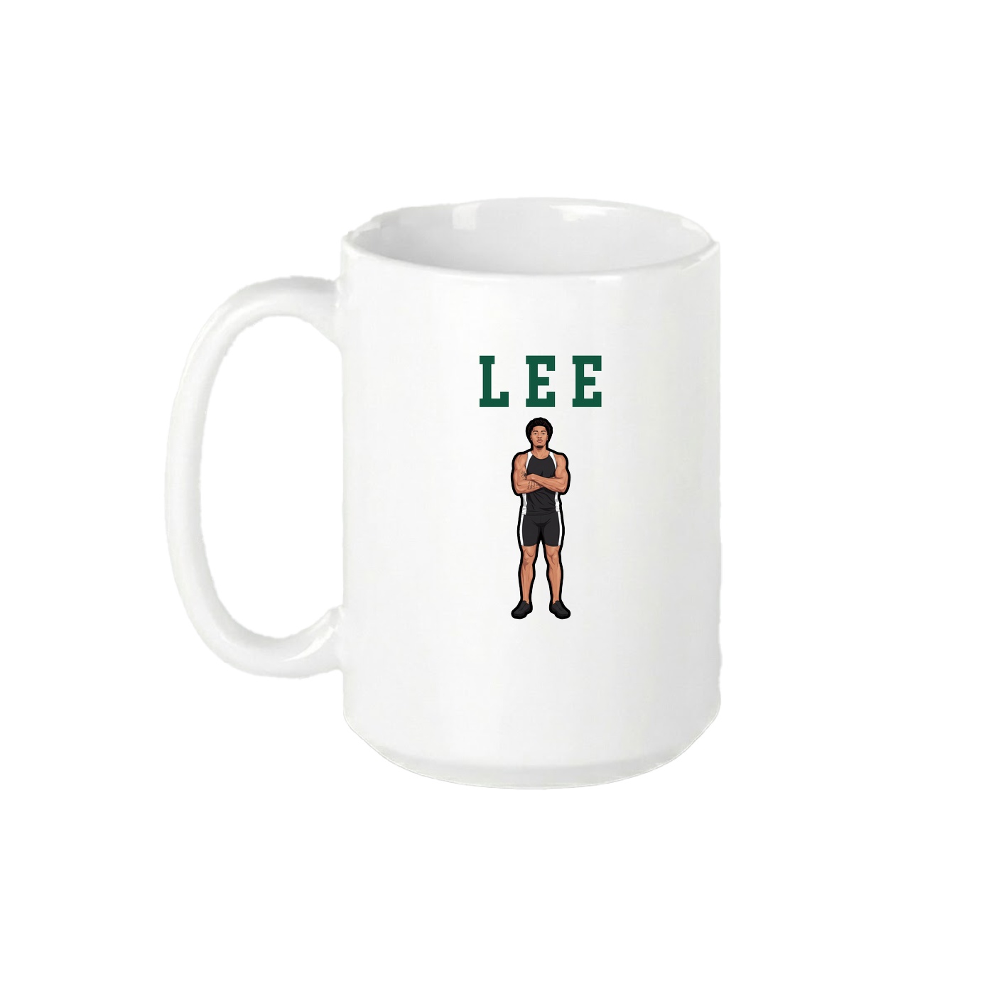 15oz Coffee Mug — Shirsey in White