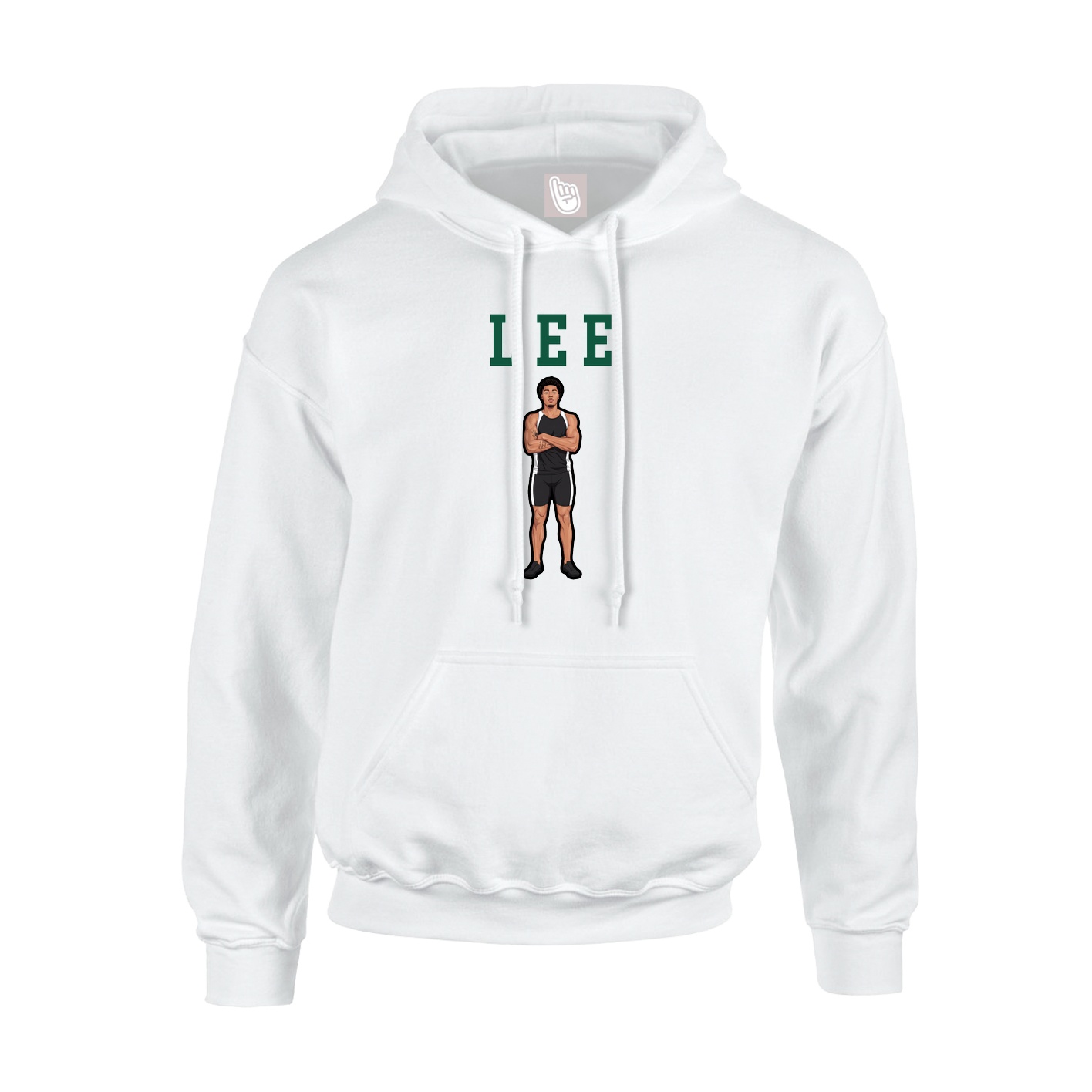 Hoodie — Shirsey in White