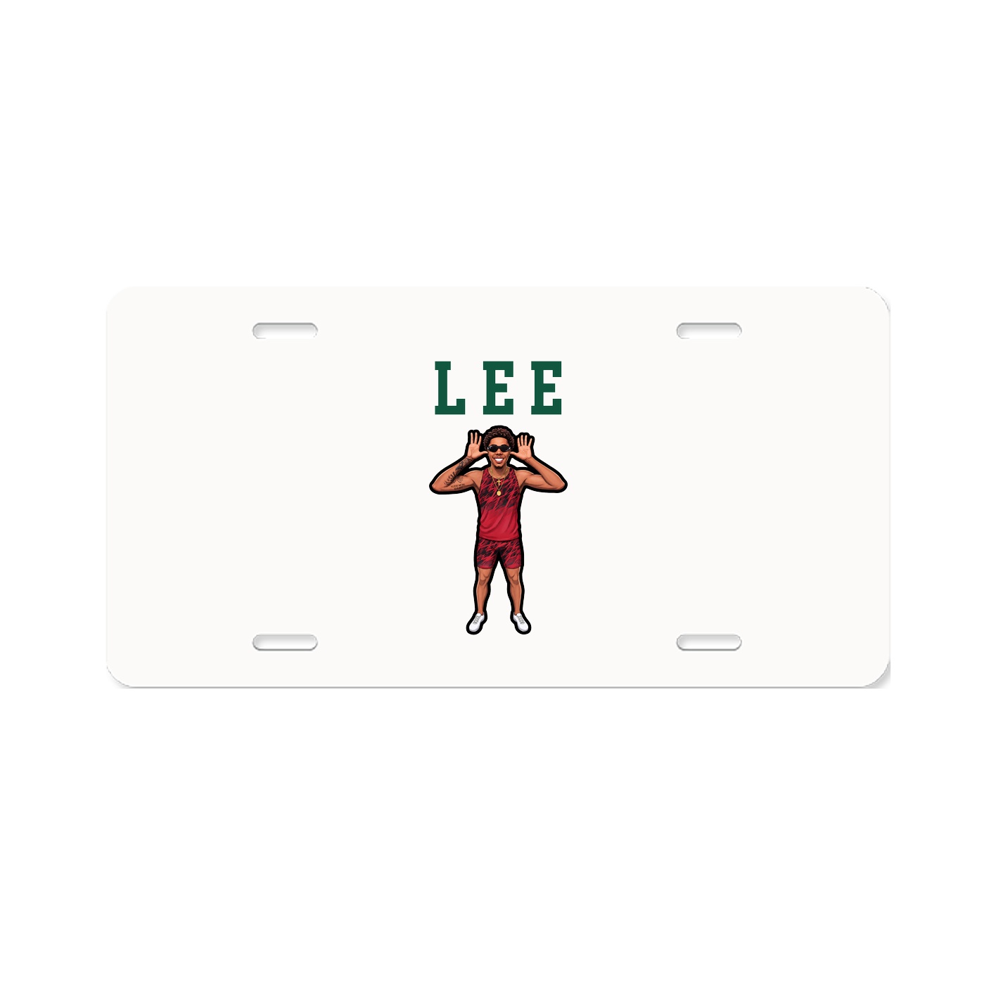 License Plate — Shirsey in Classic