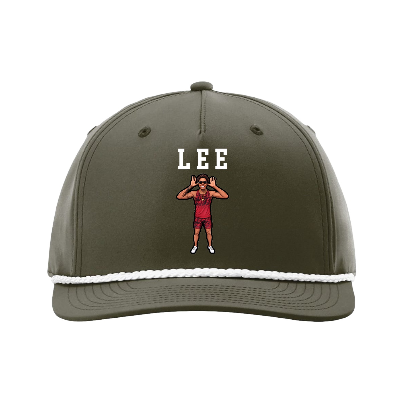 Five-Panel Classic Rope Cap — Shirsey in Green