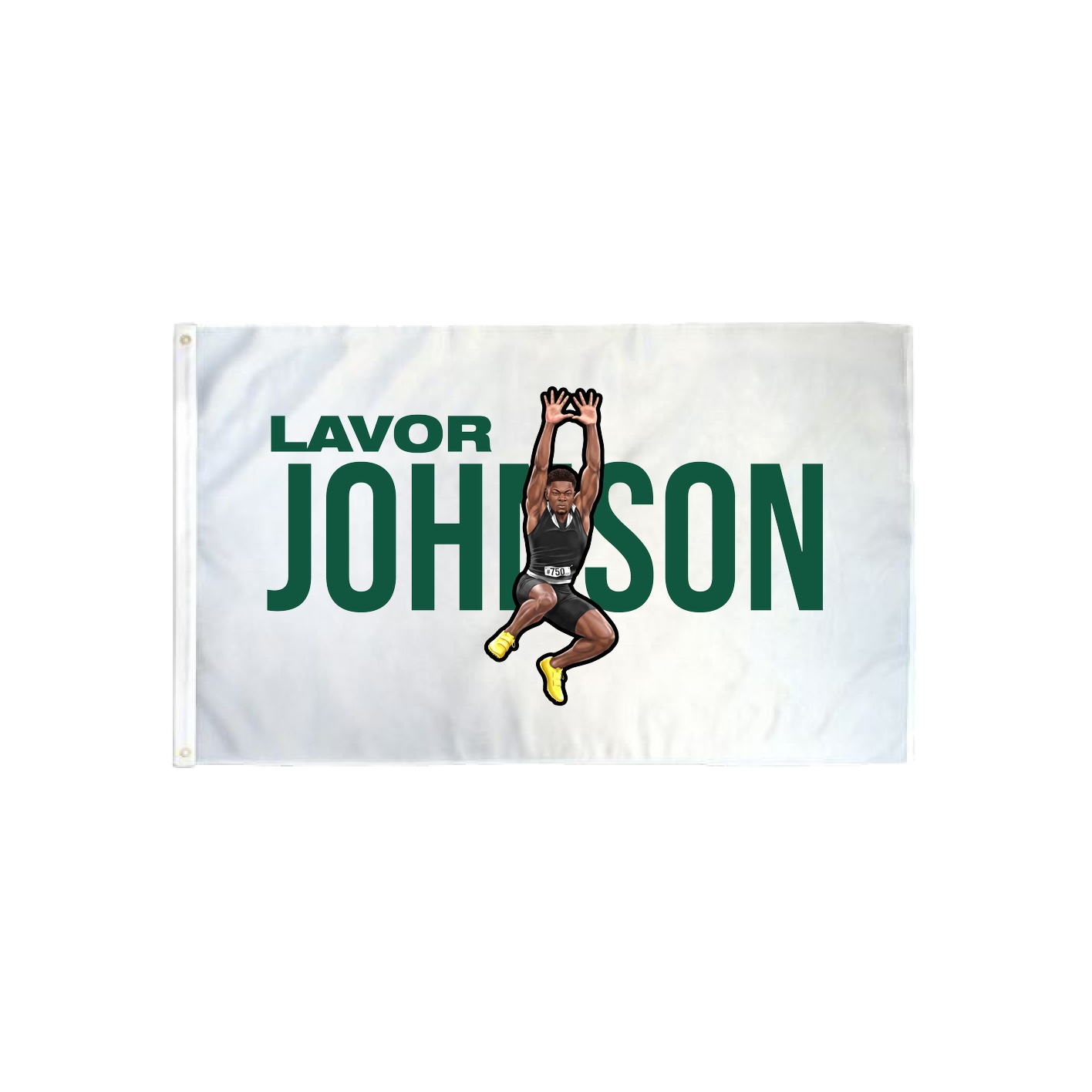 3x5 Flag — Player Name in Classic