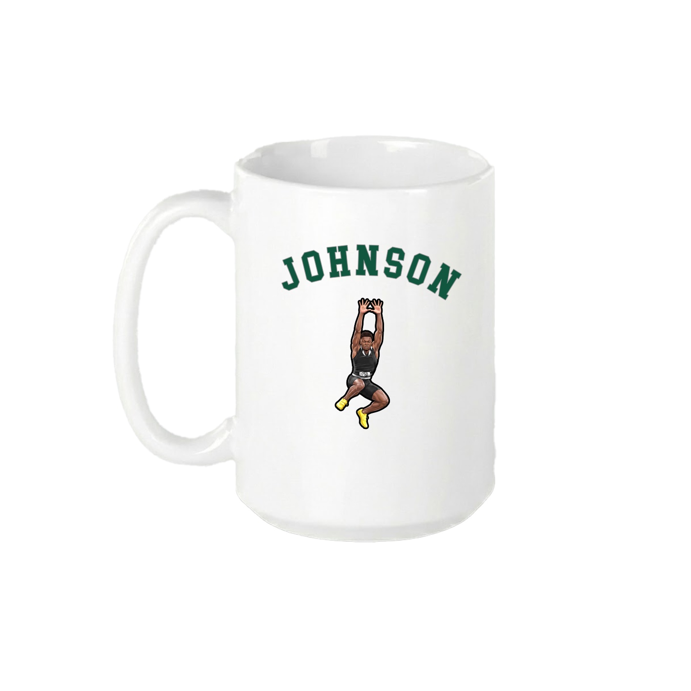 15oz Coffee Mug — Shirsey Arch in White