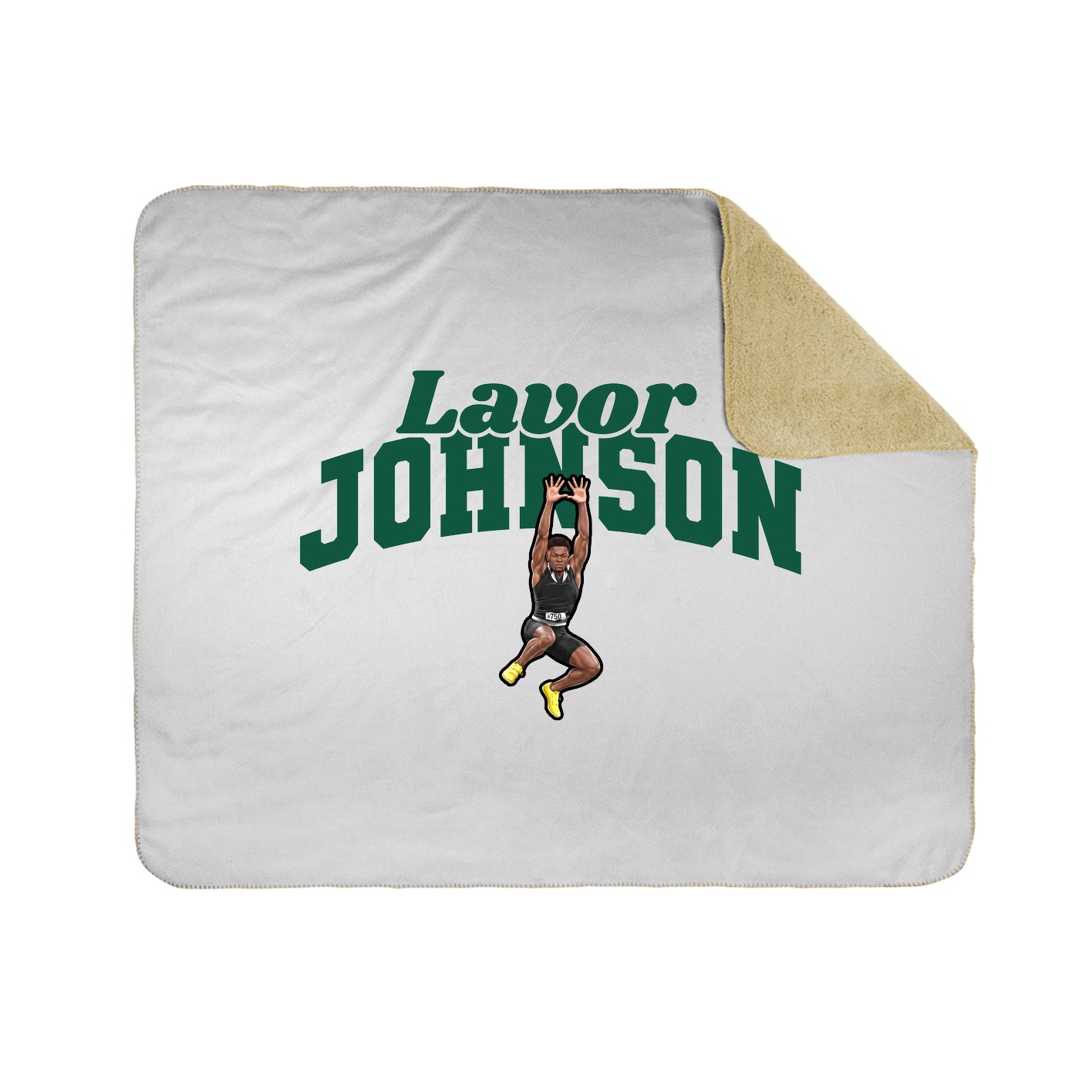 Throw Blanket — Signature Arch in White