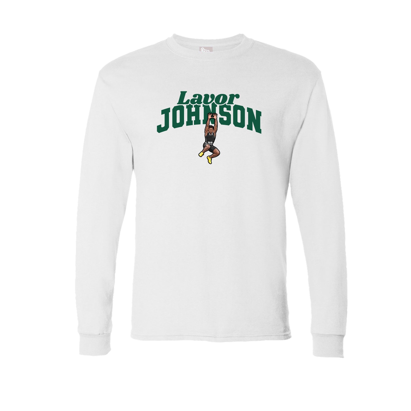 Long Sleeve Tee — Signature Arch in White