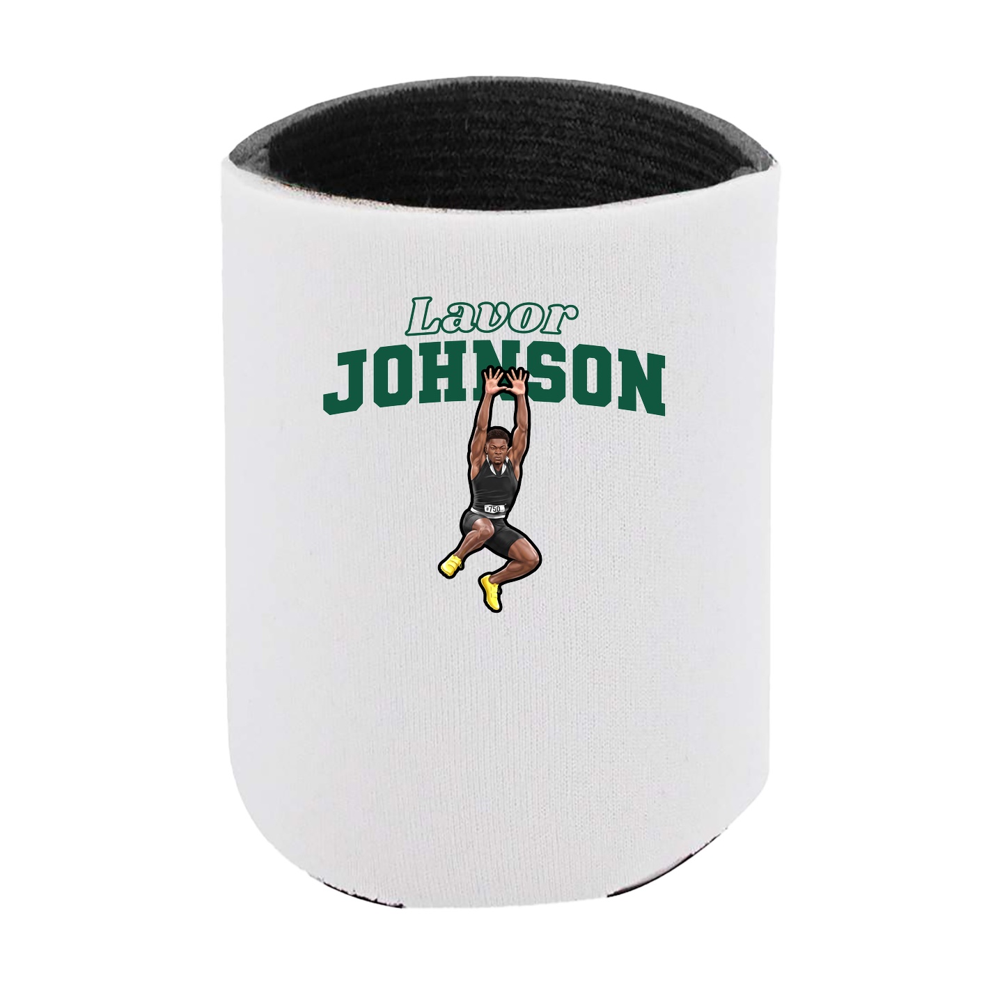 Can Holder — Name Arch in White
