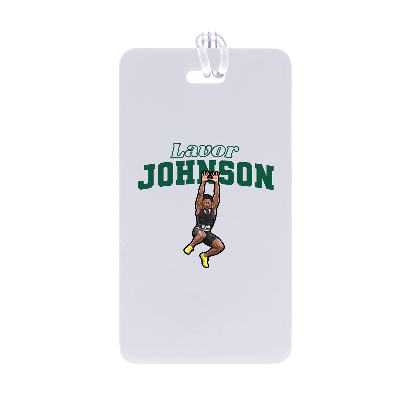 Bag Tag — Name Arch in Classic