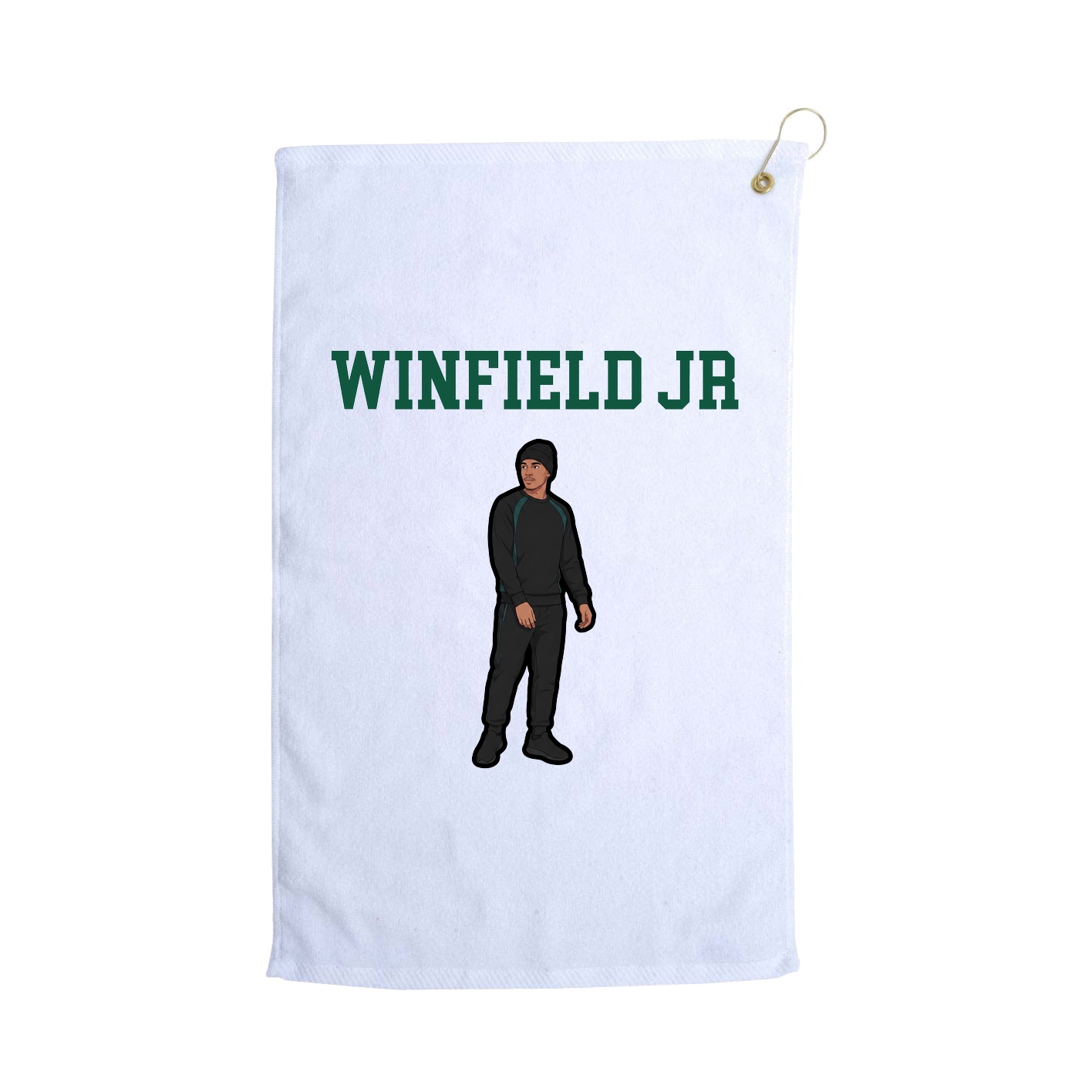 Golf Towel — Shirsey in White