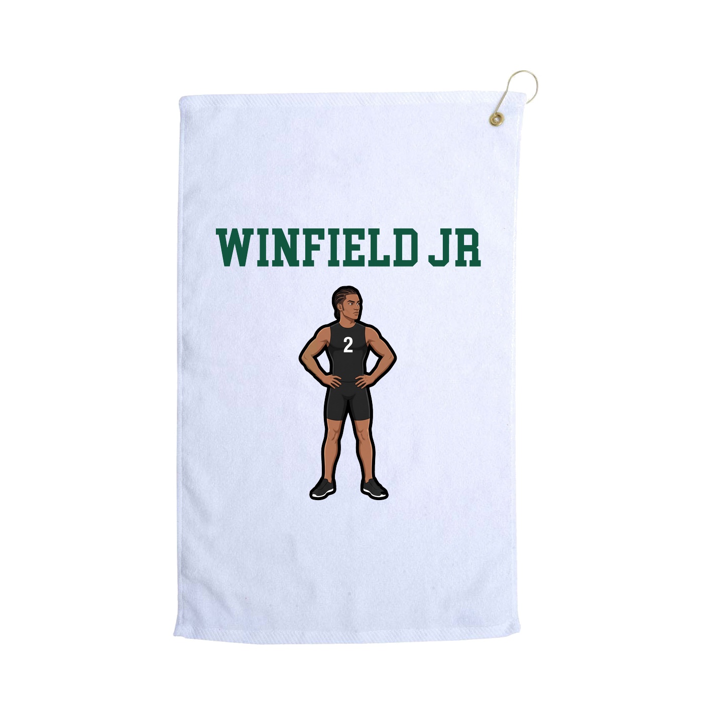 Golf Towel — Shirsey in White