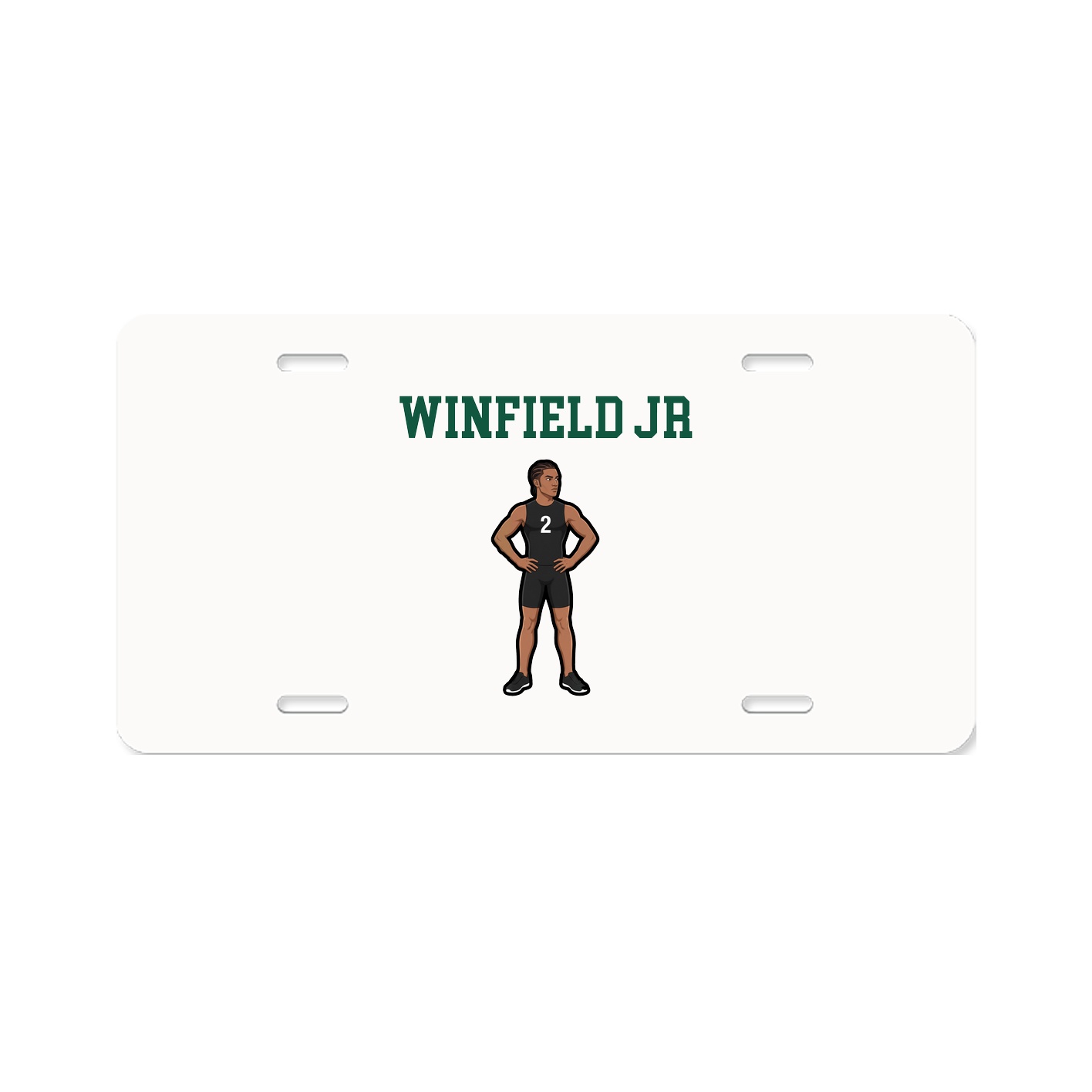 License Plate — Shirsey in Classic