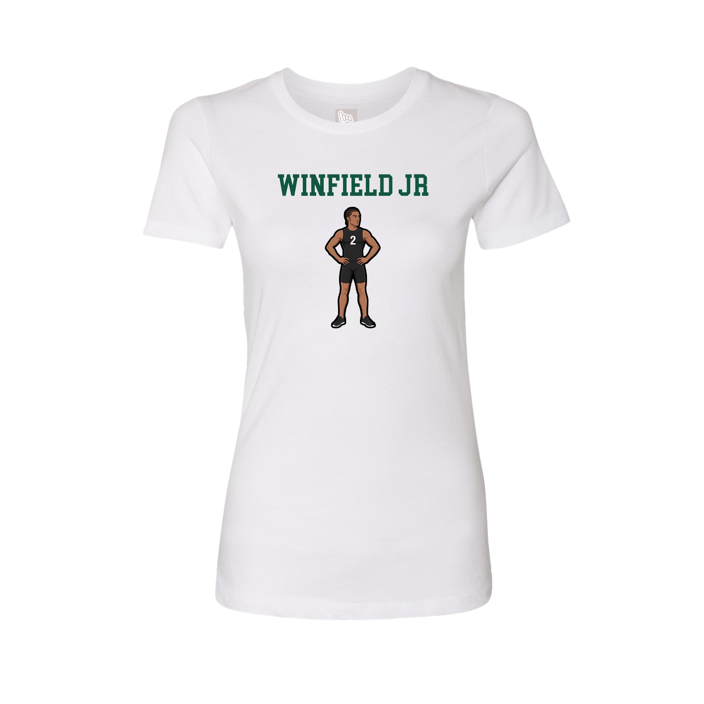 Fitted Women's Tee — Shirsey in White