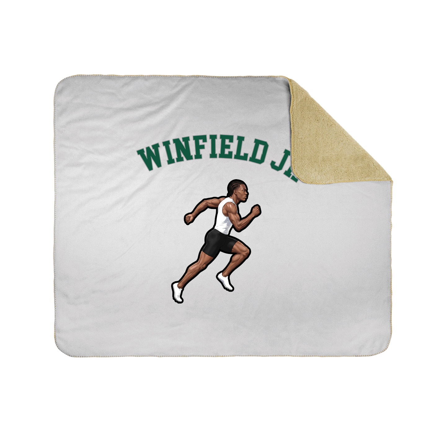 Throw Blanket — Shirsey Arch in White
