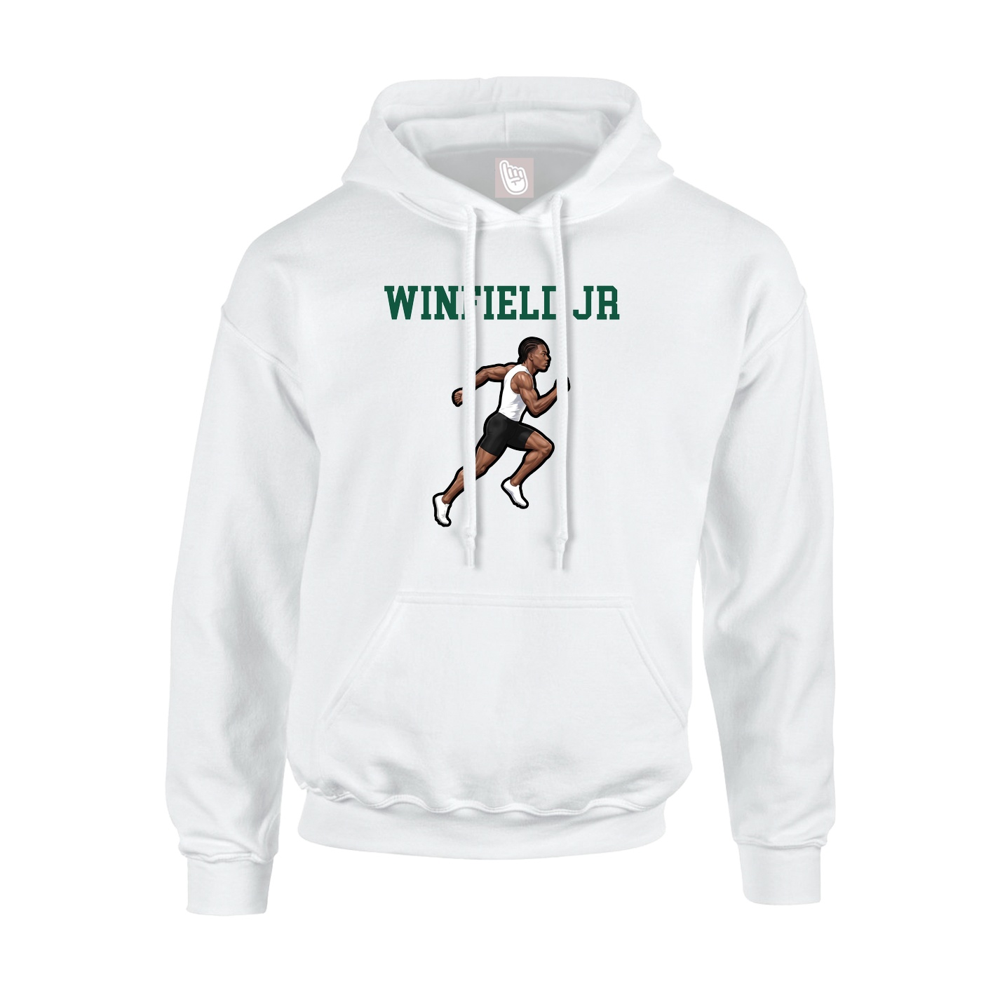 Hoodie — Shirsey in White