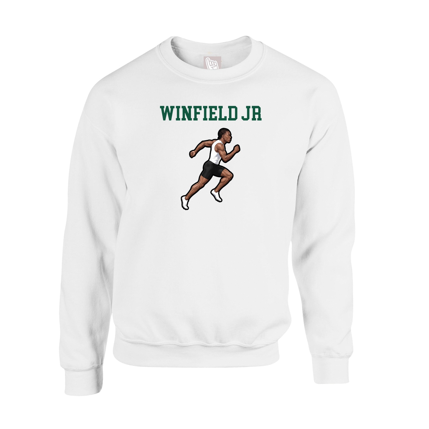 Fleece Crew — Shirsey in White