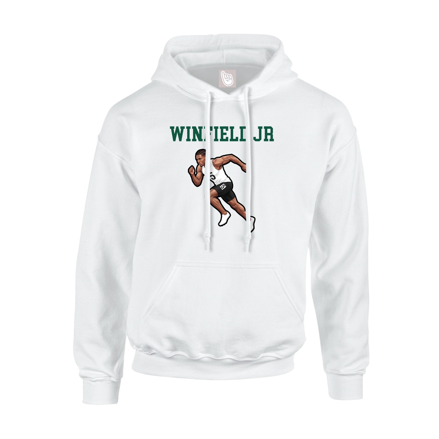 Youth Hoodie — Shirsey in White