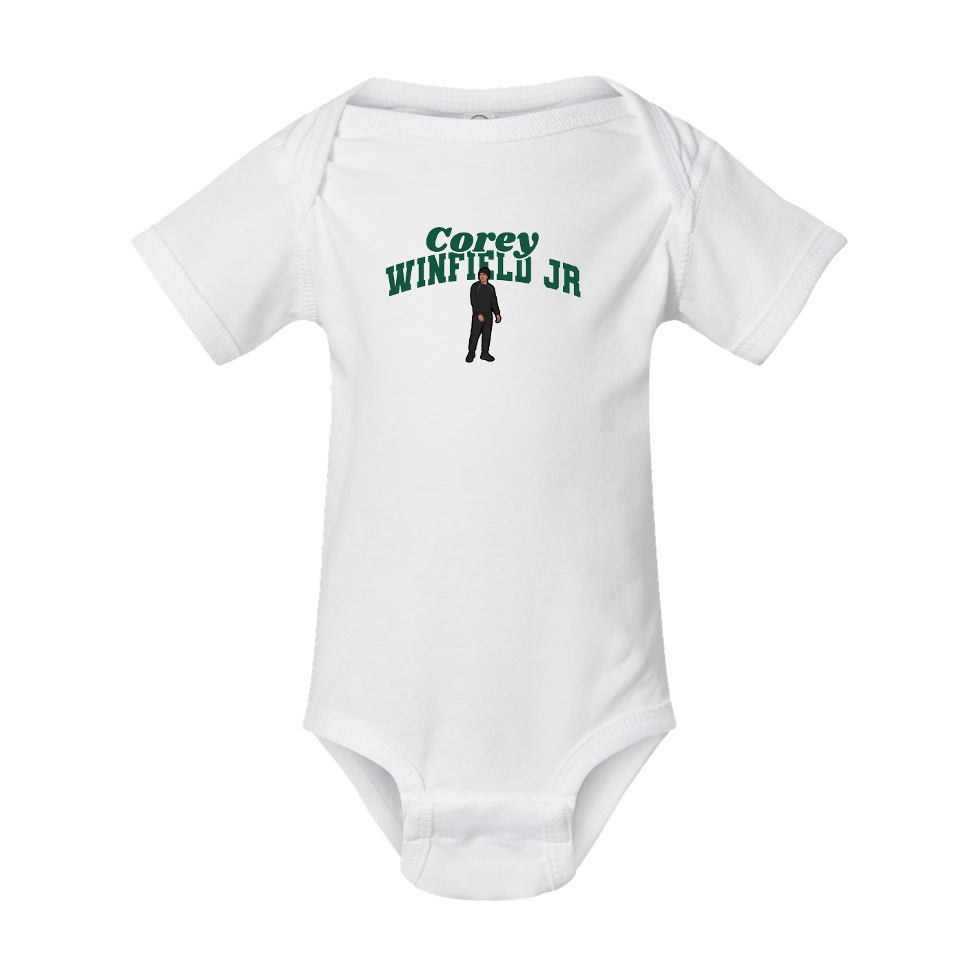 Baby Onesie — Signature Arch in White