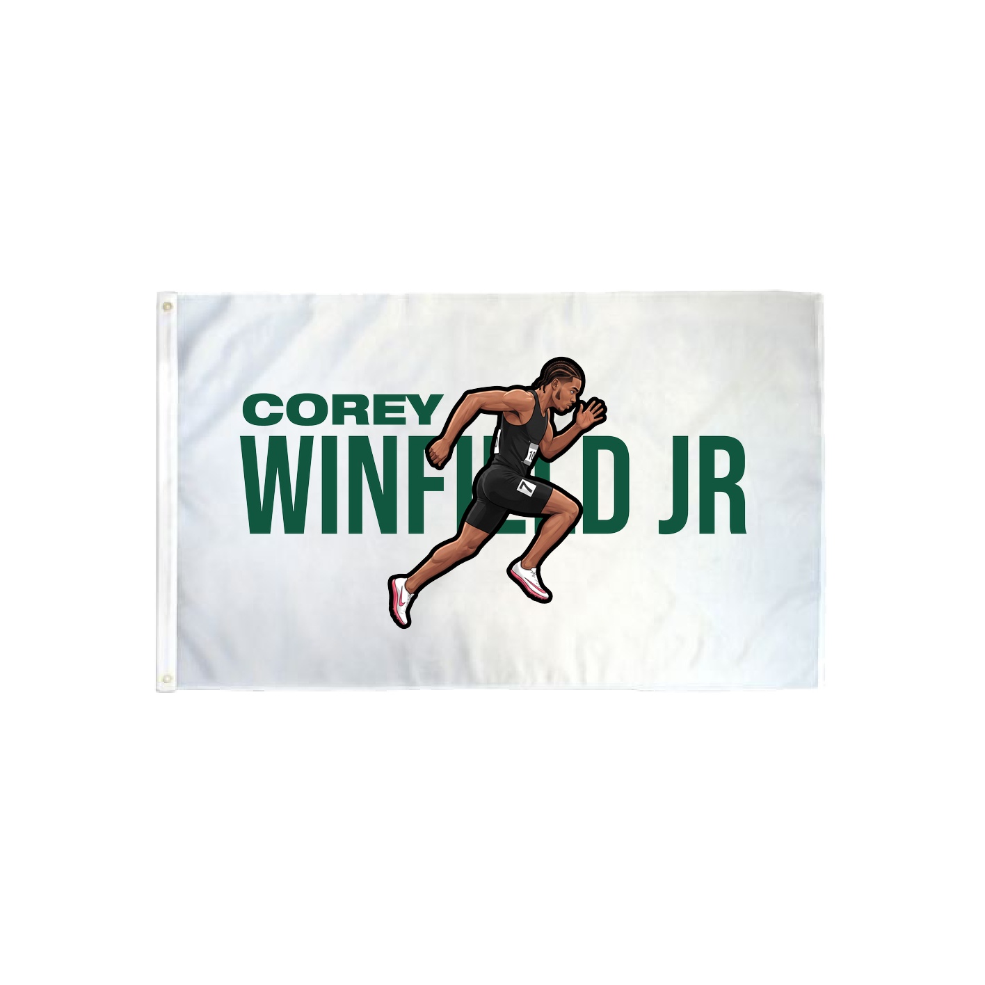 3x5 Flag — Player Name in Classic