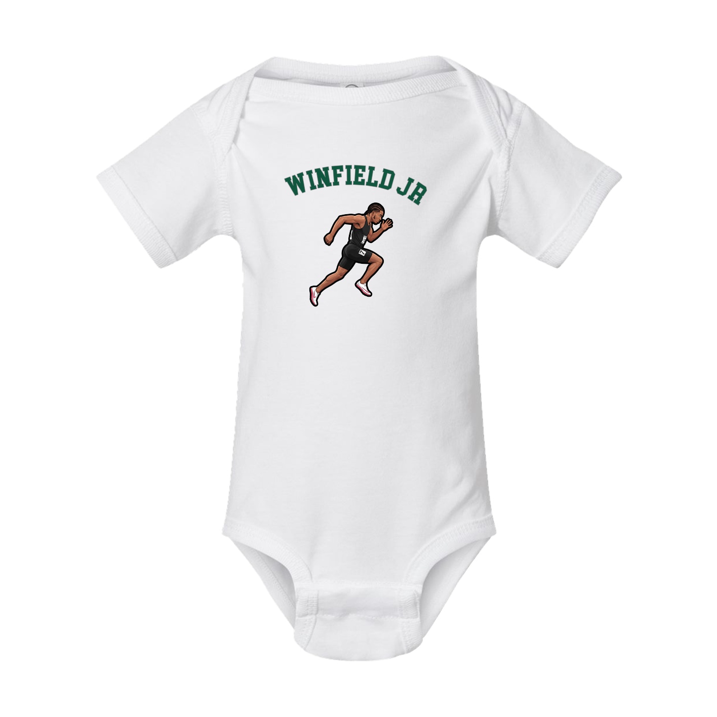Baby Onesie — Shirsey Arch in White