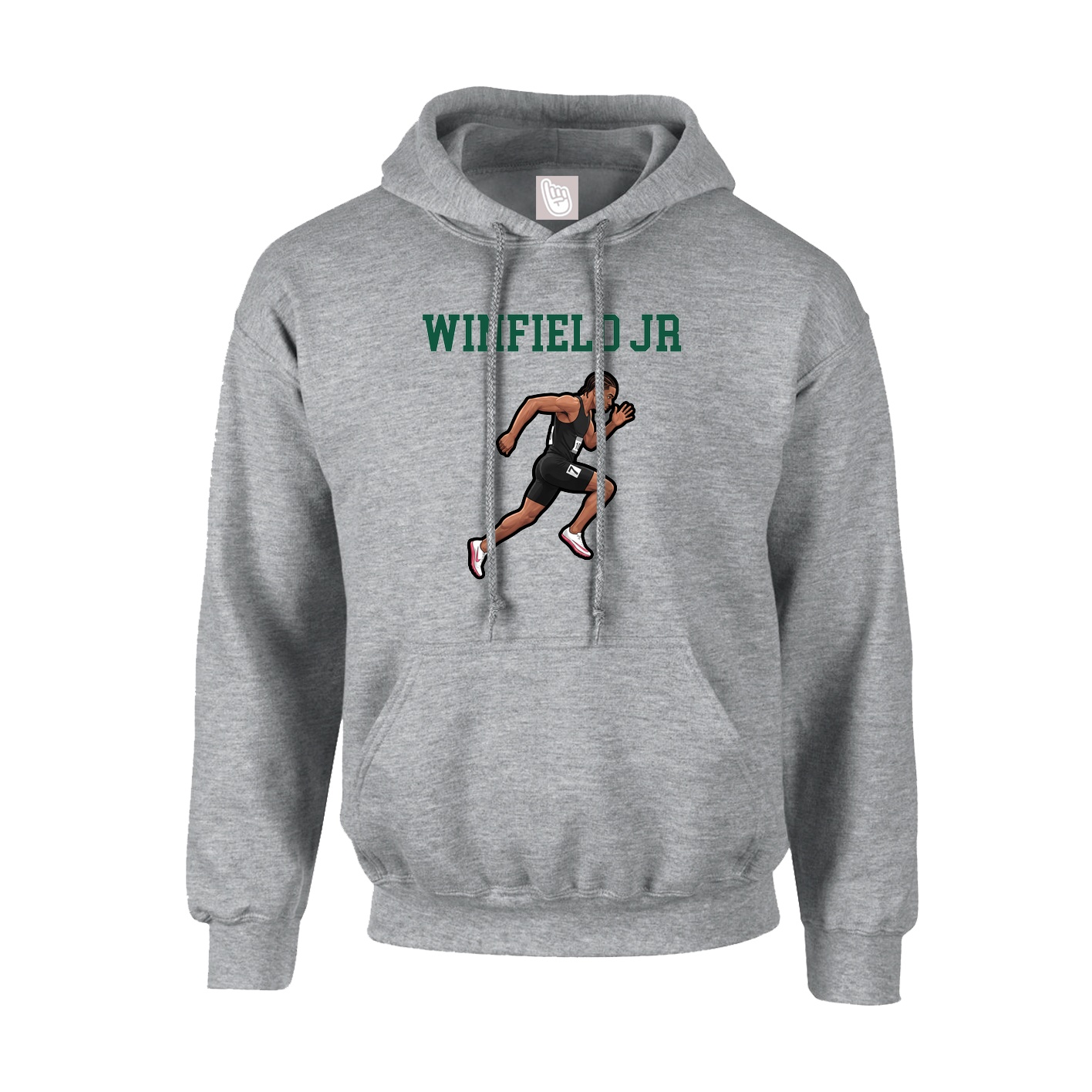 Hoodie — Shirsey in Grey