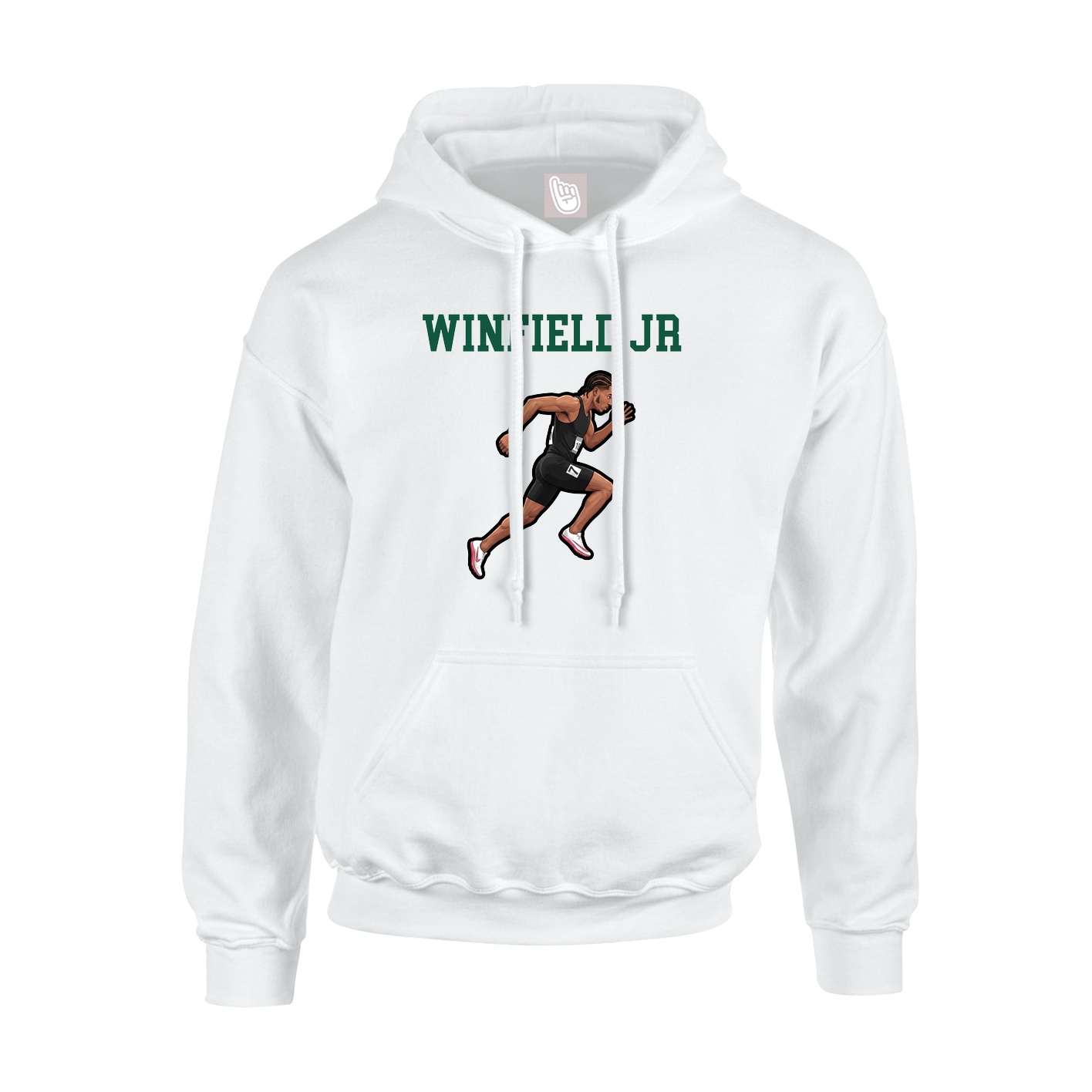 Youth Hoodie — Shirsey in White