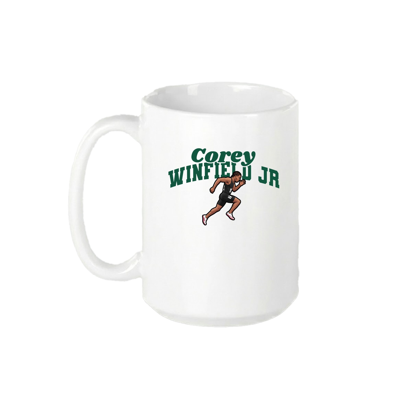 15oz Coffee Mug — Signature Arch in White