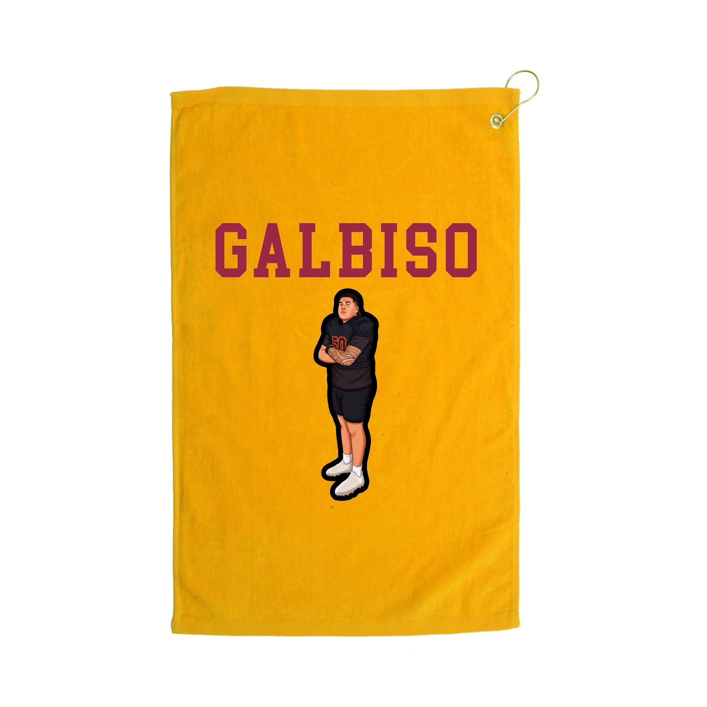 Golf Towel — Shirsey in Gold