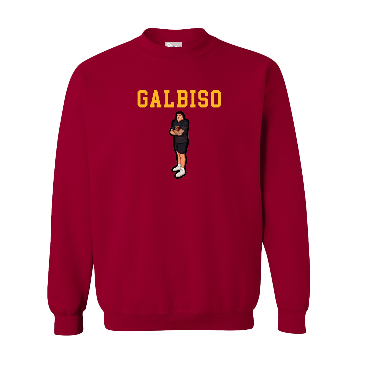 Fleece Crew — Shirsey in Cardinal