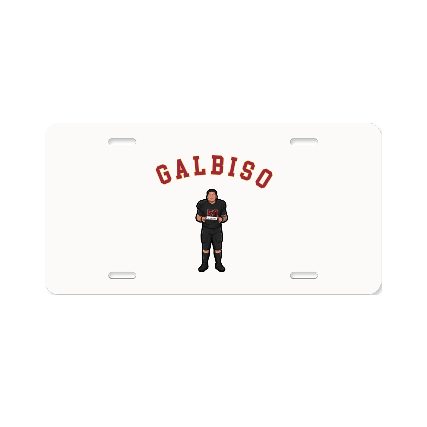 License Plate — Shirsey Arch in Classic