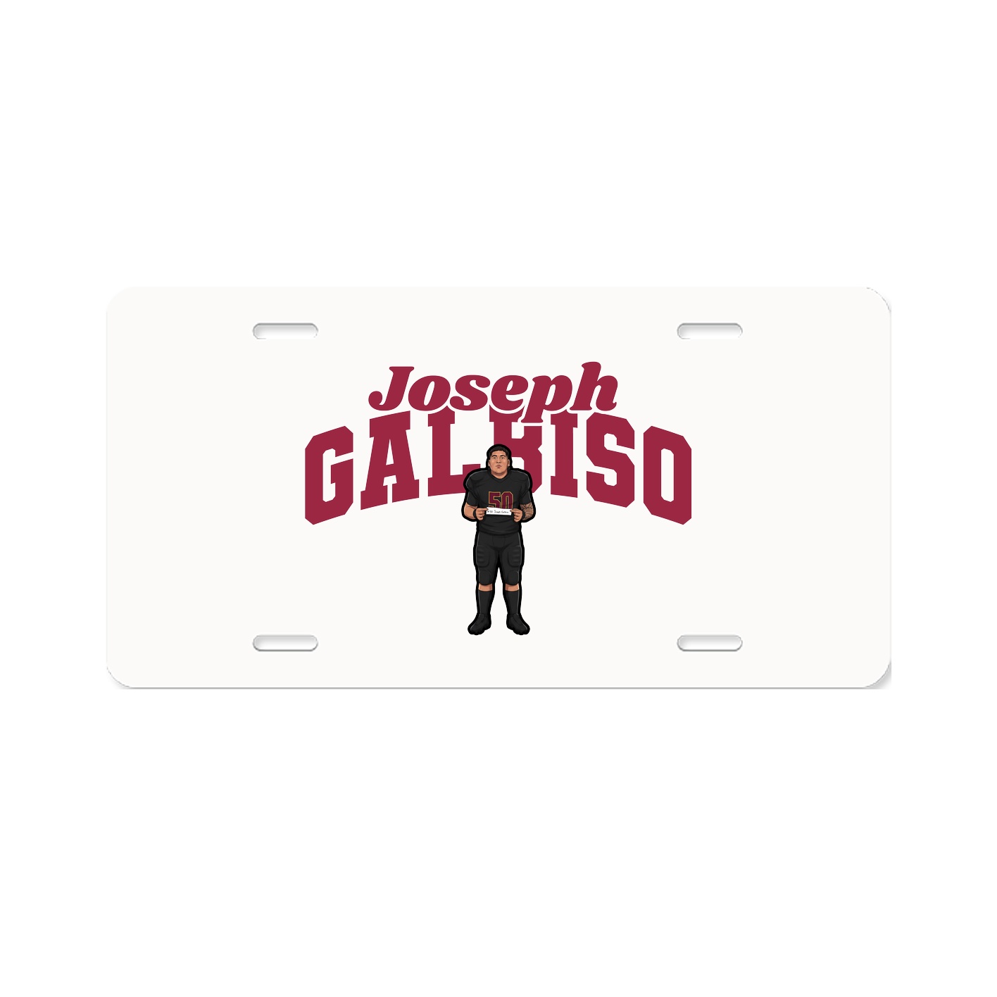 License Plate — Signature Arch in Classic