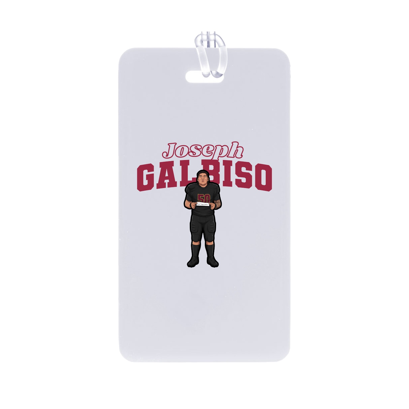 Bag Tag — Name Arch in Classic