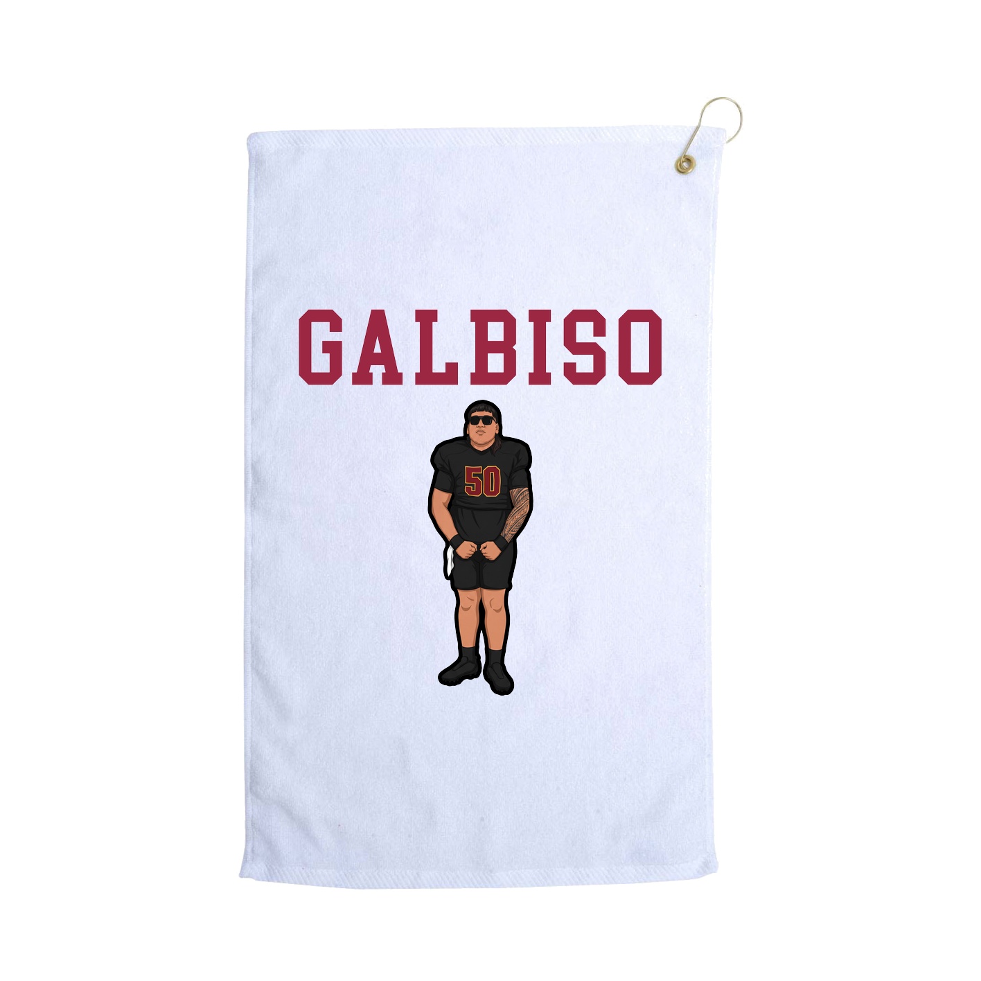 Golf Towel — Shirsey in White