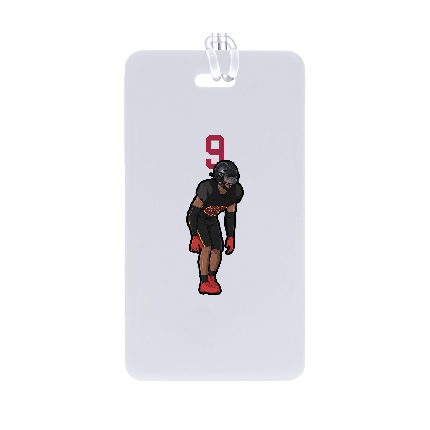 Bag Tag — Number Top in Classic