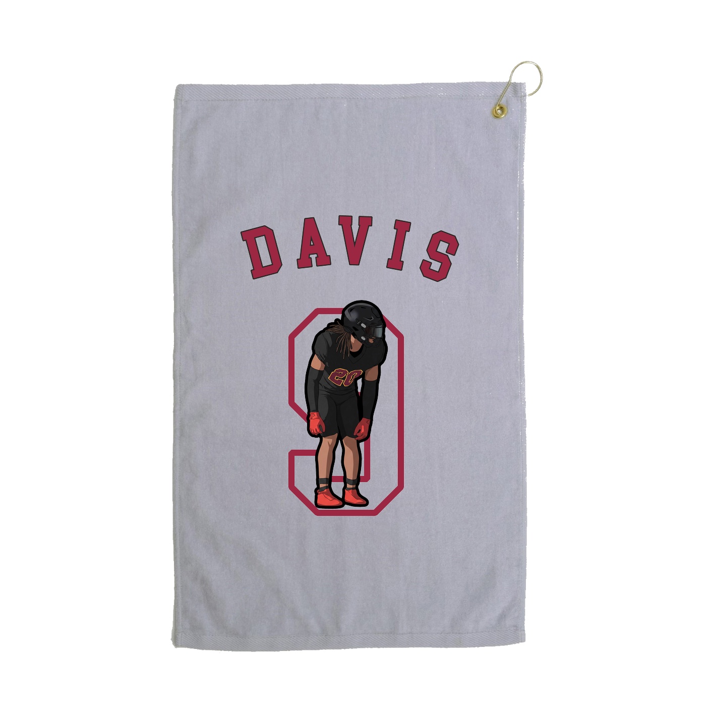 Golf Towel — Shirsey Arch in Grey