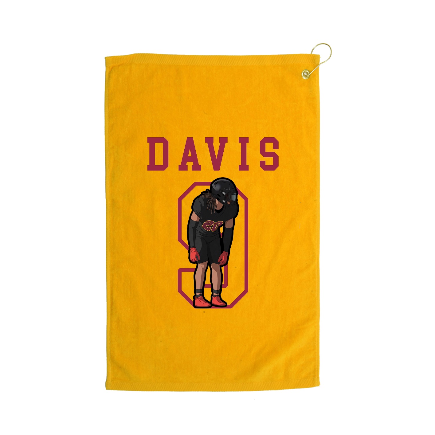 Golf Towel — Shirsey in Gold
