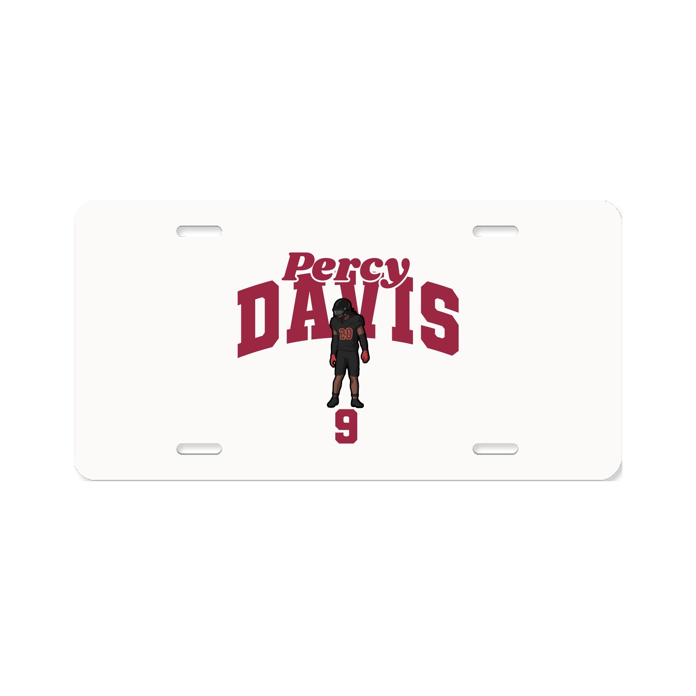 License Plate — Signature Arch in Classic