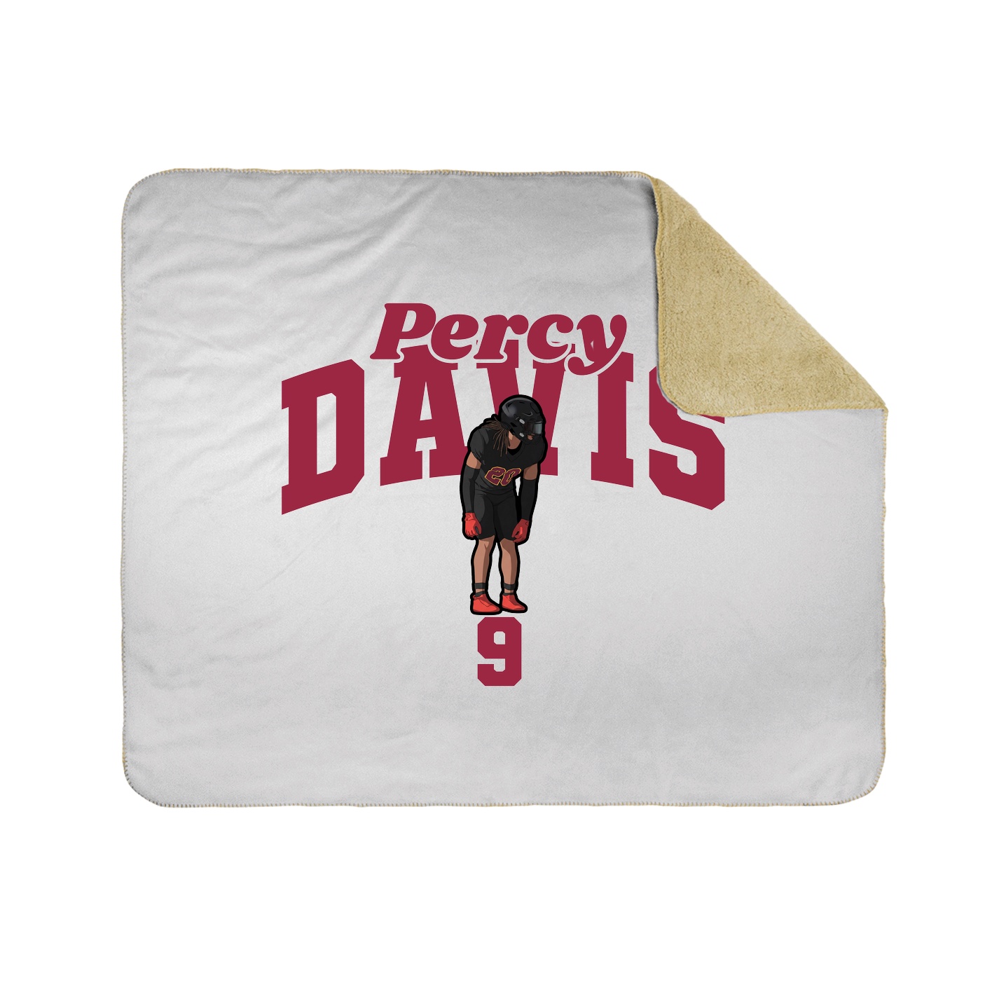 Throw Blanket — Signature Arch in White